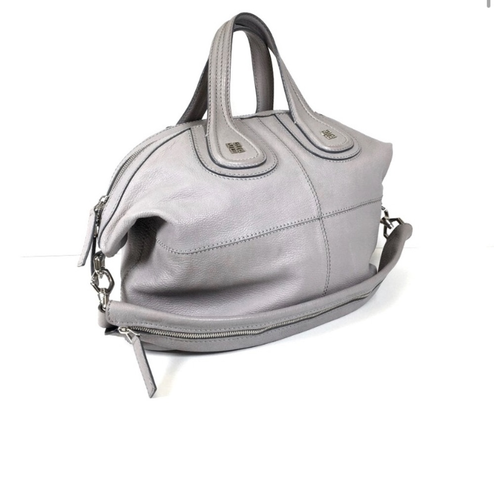 GIVENCHY NIGHTINGALE BAG • MEDIUM. GRAY. 100% AUTHENTIC